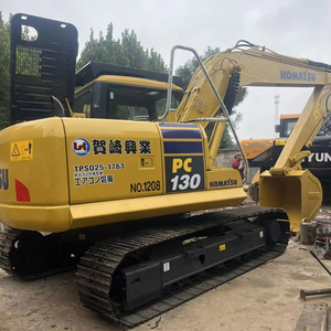 Excavatrice hydraulique Komatsu PC130 d'occasion, 12 tonnes, avec moteur et engrenages – Excellent état, modèle 2022, inspection vidéo, vente du Japon - Product Image 1