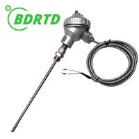 Thermocouple de température (types S, R, B, L, N, T, E, J) avec boîtier de jonction – Vente directe usine pour fil de thermocouple de détection de température