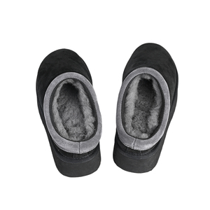 유니섹스 패션 퍼 슬리퍼 매우 편안하고 따뜻한 실내화 야외용 OEM/ODM 지원 겨울 퍼 슬리퍼 - Product Image 2