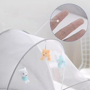 Thiết kế giá rẻ trẻ sơ sinh có thể gập lại freestanding muỗi Net/xách tay trẻ em của muỗi Net bán buôn Trung Quốc - Product Image 5