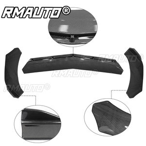 ลิ้นกันชนหน้า F10 สปอยเลอร์กันชนหน้า ดิฟฟิวเซอร์กันชนหน้า ชุดแต่งสำหรับ BMW F10 LCI 2011-2017 อุปกรณ์ตกแต่งรถยนต์ - Product Image 2
