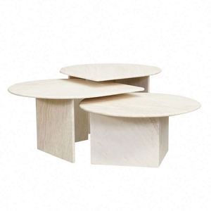 Bordo nordico in pietra naturale della caverna alcuni designer creativi del soggiorno sul comodino divano ad <span class=keywords><strong>angolo</strong></span> alcuni tavolino da <span class=keywords><strong>caffè</strong></span> rimovibile - Product Image 1