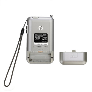 RetekeSS Portable Radio FM AM LCD Display Battery Powered With Antenna And Strap - Product Image 3
