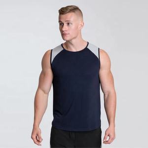 Vêtements de sport de marque à séchage rapide pour hommes, débardeur de Fitness pour hommes, Bodybuilding Stringer, débardeur d'entraînement sans manches Singlet - Product Image 5