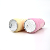 Toutes les tailles de boîtes de conserve en plastique PET avec anneau et couvercle en aluminium facile à ouvrir