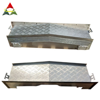 Housse de protection en acier inoxydable pour rail télescopique pour machine-outil