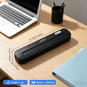 Impresora Térmica de Bolsillo A4 Mini del Fabricante, Impresora de Documentos Inalámbrica Portátil en Blanco y Negro sin Tinta para el Hogar o la Oficina - Product Image 6