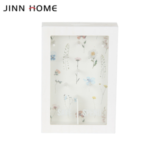 Regalo bianco del salvadanaio del salvadanaio della <span class=keywords><strong>cassa</strong></span> di esposizione della struttura della scatola dell'ombra bianca per i bambini - Product Image 2