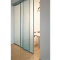 Varanda de vidro de alta qualidade, deslizador de vidro da porta, silencioso, sem moldura, preço deslizante da porta de alumínio