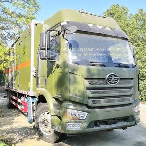 一汽J6L 4x2 10吨12吨15吨箱式货车26英尺封闭式货车 - Product Image 3