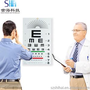 Tableau d'acuité visuelle Snellen personnalisable de haute qualité pour instruments d'optique de <span class=keywords><strong>distance</strong></span> - Product Image 3