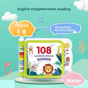 <span class=keywords><strong>Libro</strong></span> de Sonidos Interactivo para Niños Pequeños, 108 Palabras, Juguete Educativo Electrónico, <span class=keywords><strong>Libro</strong></span> de Audio ABC para la Educación Temprana de los Niños - Product Image 3