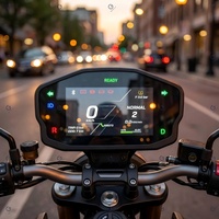 Affichage des données en temps réel, écran LCD TFT de 4,3 pouces, compteur de vitesse, tableau de bord pour scooter électrique, affichage Scjv4-01, étanche IP67