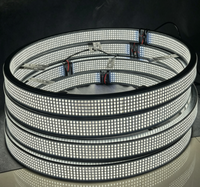 Lumina 4 pièces, anneau lumineux LED blanc à 10 rangées, 17 pouces, 12-13,8 V, IP67