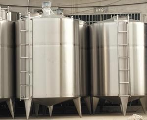 رر الفولاذ المقاوم للصدأ 10T 20T الكيميائية واحد طبقة خزان المزج - Product Image 1