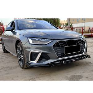 1 Pezzo Kit Carrozzeria Diffusore Anteriore Labbro Paraurti Anteriore Auto in Fibra di Carbonio Spoiler Splitter Canard per <span class=keywords><strong>Audi</strong></span> <span class=keywords><strong>A4</strong></span> B9.5 2020-2022 - Product Image 3