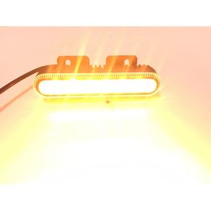 ECE R65 Được Phê Duyệt Siêu Sáng 18W 6 LED Nhấp Nháy Xe Lưới Tản Nhiệt Ánh Sáng Với Khung 3W 3535 LED IP67 Không Thấm Nước - Product Image 1