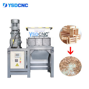 Mini Trituratore a Doppio Albero ad Alta Produttività con Riduttore e Pompa per Triturazione di Legno, Cartone, Rifiuti Tessili e Tessuti - Product Image 6