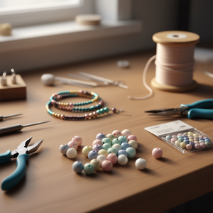 Perline ILAN da 10mm in Colori Pastello per Creazione di Gioielli - Product Image 3