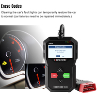 Lecteur de code de diagnostic de moteur de véhicule KONNWEI KW590 OBDII