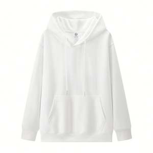 디자인 헤비 스웨터 오버사이즈 플러스 사이즈 루즈 풀오버 넥 롱 슬리브 후디 유니섹스 커스텀 로고 - Product Image 6