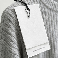 Cartes de visite et étiquettes personnalisées écologiques en papier pour chaussures, vêtements et sacs