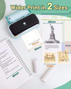 Phomemo M03 stampante portatile BT stampante termica foto IOS + Android Mini stampante - Product Image 2