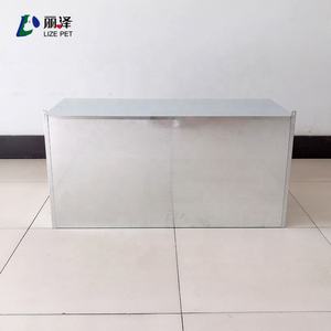 LIZE Nuova Gabbia per Piccioni Zincata <span class=keywords><strong>di</strong></span> Grande Successo per Allevamento Uccelli e Trasporto Piccioni in Lamiera Zincata Argento Traspirante per Animali - Product Image 3