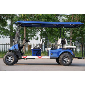 Prix de gros Batterie au lithium Voiturette de golf 4 roues, 4 + 2 sièges Véhicule électrique Voiturette de golf - Product Image 4