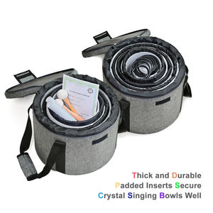 Jinfang 432Hz & 440Hz Ensemble <span class=keywords><strong>de</strong></span> bols chantants en cristal <span class=keywords><strong>de</strong></span> quartz givré dégradé <span class=keywords><strong>de</strong></span> couleur pour la guérison sonore par le <span class=keywords><strong>bain</strong></span>, lot <span class=keywords><strong>de</strong></span> 7 - Product Image 6