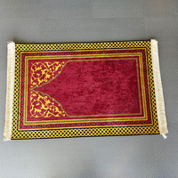 Tapis de prière musulmane imprimée, antidérapant, en mousse à mémoire de forme, confortable, d'intérieur, musulman, personnalisé pour la mosquée, nouvelle collection 2020