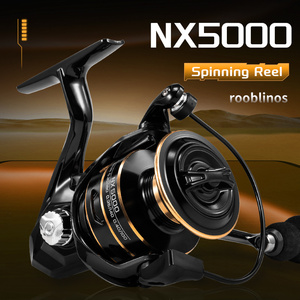 รอกตกปลา Rooblinos NX 1000-5000 สำหรับตกปลาในน้ำจืด น้ำหนักเบา แบบสปินนิ่ง - Product Image 2