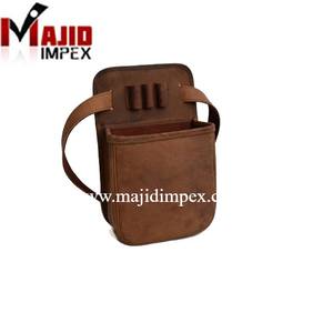 Pochette à cartouche de chasse Pochette à cartouche en cuir Sac à cartouche avec ceinture - Product Image 1