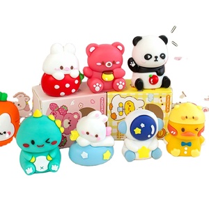 Sacapuntas de Lápiz con Forma de Animal de Silicona, Diseño Divertido, Pequeño Regalo, Mini Sacapuntas, Artículos de Papelería - Product Image 1