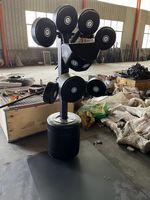 Appareil de boxe multifonctionnel créatif et de haute qualité pour l'entraînement sportif, la remise en forme, la salle de sport et la maison, avec cibles de boxe assises