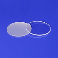 Placa de Vidrio de Cuarzo Fundido UV Personalizada de Alta Calidad, Disco de Cuarzo Transparente de Alta Gama, Servicio de Procesamiento de Soldadura de Ventanas