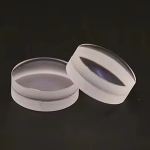 맞춤형 OEM 50mm 직경 150mm 초점 거리 구면 아크로매틱 BK7/K9 접합 이중 렌즈 반사 방지 코팅 - Product Image 3