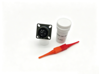 D38999/20WB04SA D38999 Series Female Socket Connector with Aluminum Alloy Shell and Gold-plated Contacts for Automotive Use