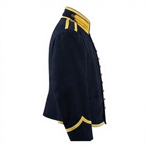 เสื้อแจ็คเก็ตขนสัตว์สไตล์วินเทจสำหรับผู้ชาย แบบทหารเรือ  รุ่นจำลองย้อนยุค  มีไซส์พลัส  บริการสั่งตัดตามแบบ - Product Image 3