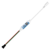 Contrôleur de rythme musical Mini LED SP621E DC5-24V Contrôle par application pour les pixels WS2811 WS2812B SK6812 Bandes lumineuses LED couleur rêve