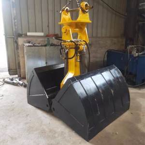 Excavateur New Rotation Orange Peel Building Triage Rotatif Grappin Démolition Sélecteur Hydraulique Fer Bois Grappin - Product Image 4