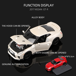 <span class=keywords><strong>Bburago</strong></span> 1:24 NISSAN GTR model Car Static DieCast Vehicles Model Toys Diecast Voiture - Product Image 2