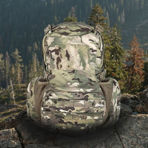 New Arrival Tactical Helmet Cargo <b>Pack</b> Customized 500D Nylon Tactical Backpack with Helmet Pouch - Product Image 1