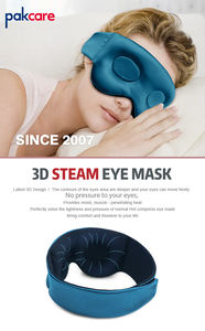 Masker Mata pemanasan microwave biji Flaxseed 3D Premium-bantal mata kompres beraroma Lavender untuk tidur - Product Image 3