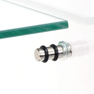 TMG-G169 4-Tier Black Glass <b>Storage</b> Cabinet for Home Bar Hotel <b>Toy</b> Display Showcase Dining <b>Furniture</b> Apartment Supermarket - Product Image 4