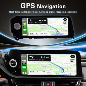 เครื่องเล่นดีวีดีในรถยนต์ วิทยุติดรถยนต์ หน้าจอ 12.3 นิ้ว Qualcomm Snapdragon Android 14 รองรับ Carplay ระบบนำทางมัลติมีเดีย สำหรับ Lexus <span class=keywords><strong>ES</strong></span> ปี 2022 - Product Image 3