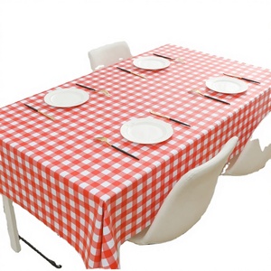 Factory Directly Sale 100% Polyester Woven Waterproof Oilproof <b>Round</b> Tablecloth Customized Size Home Use Washable <b>Table</b> <b>Cover</b> - Product Image 4