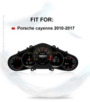 Compteur de vitesse numérique, écran LCD, tableau de bord pour Porsche Cayenne 2010-2017, compteur d'instruments numérique