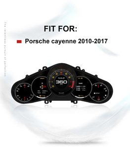Compteur de vitesse numérique, écran LCD, tableau de bord pour Porsche Cayenne 2010-2017, compteur d'instruments numérique - Product Image 4