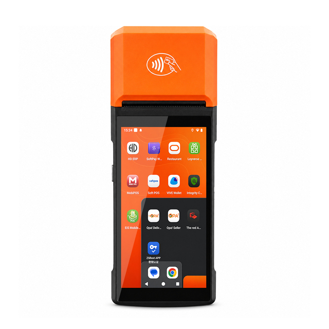 GMS SoftPOS Contactless NFC Payment PDA Android 14 POS Terminal with Mobile E-wallet Payment R330 Plus